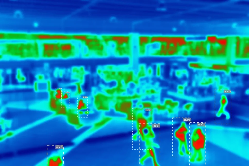 termografia planta de agua